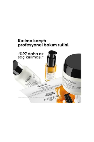 L'Oreal Professionnel İşlem Görmüş Saçlar için Metal Karşıtı Mini Bakım Seti