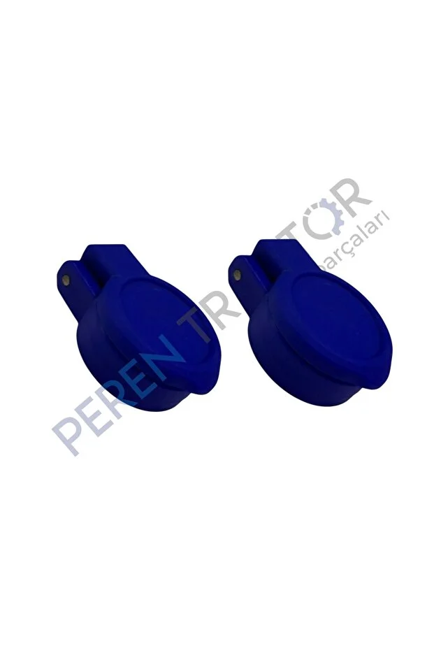 2 Adet Mavi Renk Traktör Hidrolik Jak Yaylı Toz Kapağı New Holland, Ford, Case