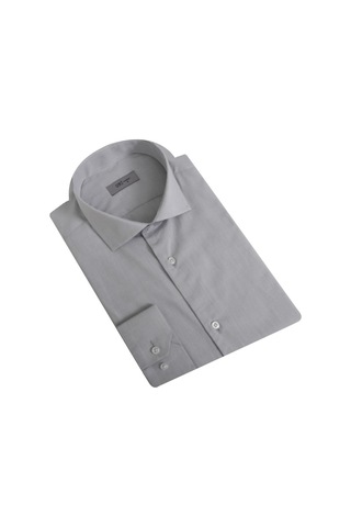 Uki Açık Gri Comfort Fit Uzun Kol Gömlek Açık Gri