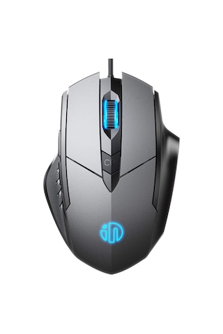 Inphic Pw1h Kablolu Sessiz Aydınlatmalı Bilgisayar Oyun 6 Düğmeli Fare Gri Diğer