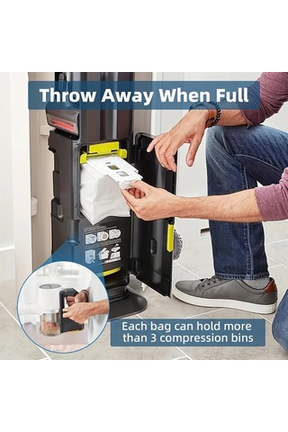 Motion003 12 Adet Lg Cordzero All-ın-one A937kgms A939kbgs A938kbgs Vakumlu Toz Torbaları Kir İşleme Kablosuz Vakumlu Torba Değişimi Uyumlu