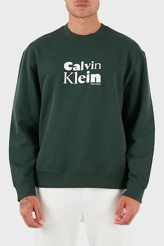 Calvin Klein Erkek Sweat Lv04ld242g Llg Haki Haki