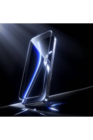 iPhone Uyumlu 16 Pro Max Benks Glass Warrior Safir Coating 0.3mm Cam Ekran Koruyucu Uygulama Aparatlı