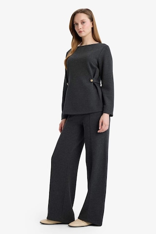 Defacto Straight Fit Düz Paça Pike Pantolon G2918ax26spar104 Antrasit-ar104