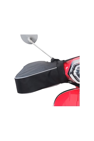 GP Kompozit Universal Scooter El Korumalı Rüzgarlık Siyah