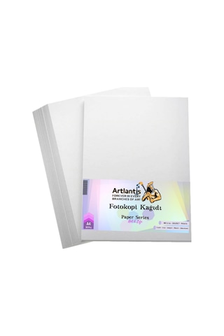 Fotokopi Kağıdı A4 Boy Artlantis 21X29.7 A4 Kağıt 50 Adet 1 Paket