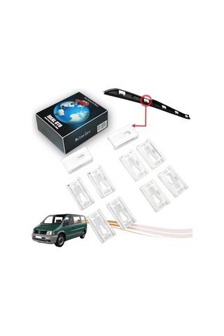 Mercedes Vito 638, V 638 1995-2003 İçin Cam Çerçeve Çıtasının Klipsleri