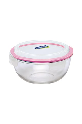 Glasslock Yuvarlak Cam Saklama Kabı 2000 ML