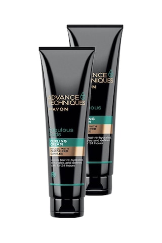 Avon Advance Techniques Bukle Şekillendirici Durulanmayan Saç Bakım Kremi 2 x 150 ML