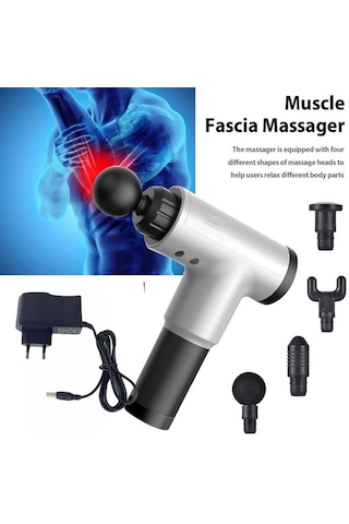 Kas Rahatlatıcı Şarjlı 4 Başlıklı Darbeli Titreşimli 5256 Çok Renkli