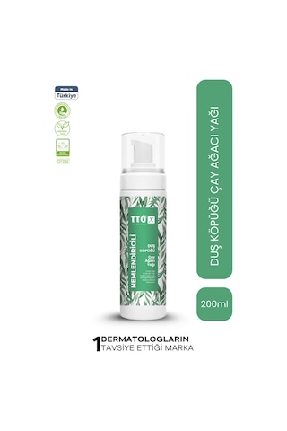 Tto-x Nemlendiricili Duş Köpüğü Çay Ağacı Yağı 200ml