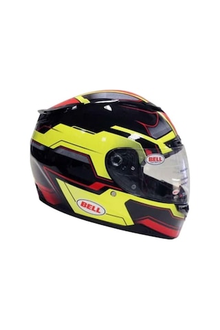 Bell Ps Rs-1 Speed Hi-vis Full Face Motosiklet Kaskı Siyah - Sarı