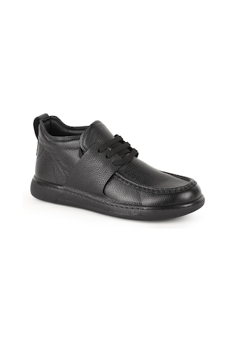 Libero L5756 City Chukka - Mid-cut Erkek Deri Kürklü Bot Siyah
