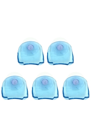 Homyl 5 Adet Plastik Vantuz Tıraş Makinesi Tutucu Rafları