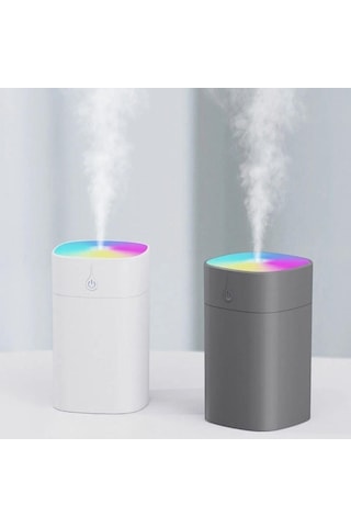 H2o Humidifier 400 Ml Taşınabilir Hava Nemlendirici Buhar Makinesi Ve Aroma Difüzörü -1257