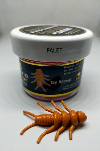 Renatbaits Peynir Kokulu Yüzen Silikon Taş Böceği Alabalık Yemi
