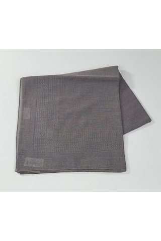 Miray Pano Pamuk Eşarp - 95 X 95 - 0621 Füme