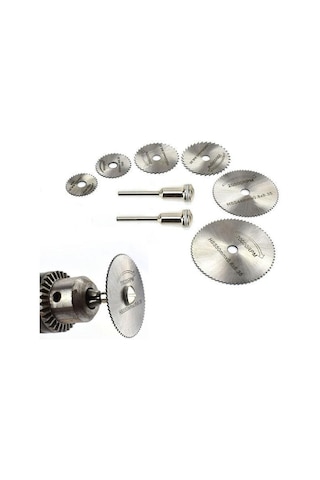 8 Parça Mini Testere Bıçak Ahşap Alüminyum Plastik Kesme