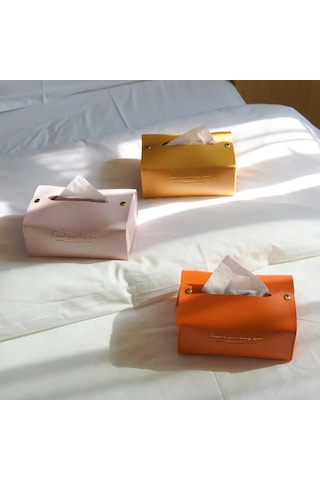 Pembe-moda Ve Basit Ins Çekmece Kutusu Ev Oturma Odası Peçete Kağıt Havlu Kutusu Yüksek Dereceli Işık Lüks Araba Doku Tutucu