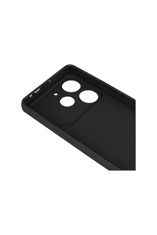Tecno Pova 6 Pro Kılıf Uzrm Biye Silikon - Siyah Siyah