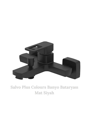 Bien BB01065522 Salvo Plus Colours Banyo Bataryası Mat Siyah