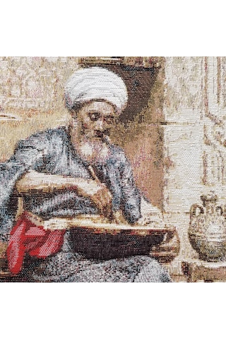 K43-Dokuma Goblen Kırlent Kılıfı