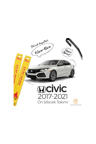 Honda Civic Fc5 Muz Silecek Takımı 2017-2021 İnwells