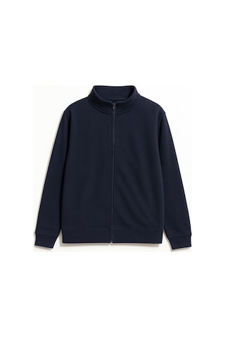 Kadın Fermuarlı İçi Polarlı Sweatshirt Çok Renkli