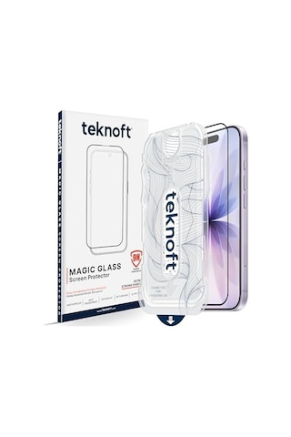İphone 17 İçin Kolay Kurulum Kitli Takılırken Camın Altında Kesinlikle Toz Bırakmayan Ekstra Güçlendirilmiş Tam Koruma Sağlayan Pürüzsüz Lazer Kesim Premium Ekran Koruyucu Kırılmaz Cam
