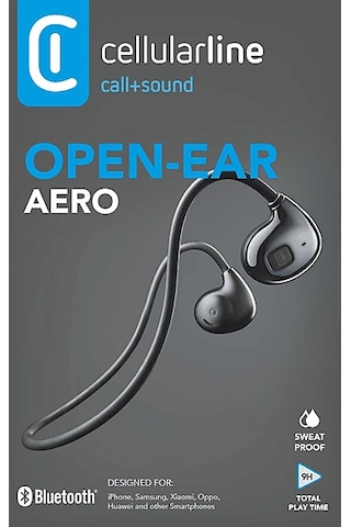 Cellularlıne Aero Open-Ear  IPX4 Bluetooth 5.3 Kulak İçi Kulaklık