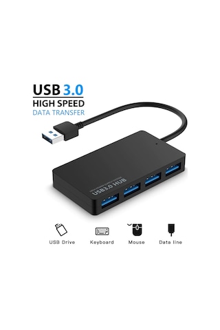 4580 4 Port Usb 3.0 Çoğaltıcı Çoklayıcı Hub Çoklama Çoklu Cihaz