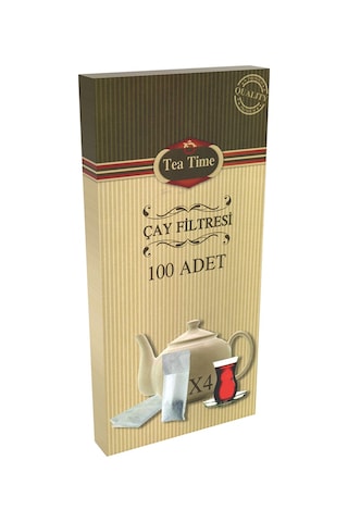 TEA TIME Çay Filtresi 1 PAKET 100 ADET