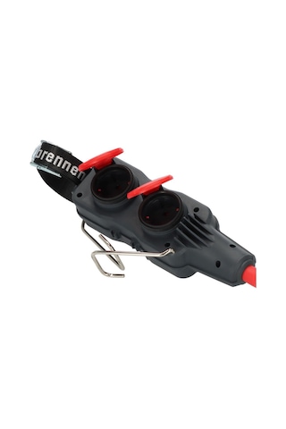 Brennenstuhl Profesyonel Powerblock Serisi Ip54 Lisanslı Asma Aparatlı 4 Soketli 15 Metre Kablolu Seyyar Uzatma Priz H07rn-f 3g1.5 15 Metre