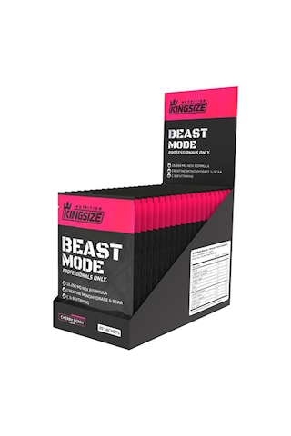 Kingsize Nutrition Beast Mode 21 Gr 20 Saşe - Kırmızı Meyveler Kırmızı Meyve