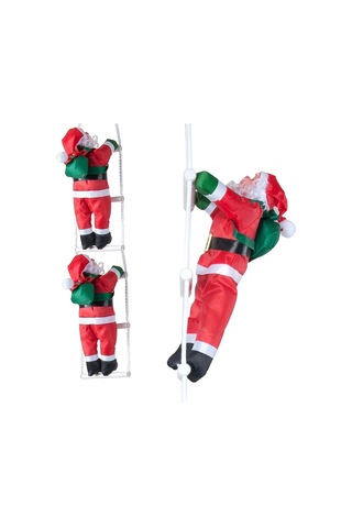Merdiven Tırmanan Noel Baba 105cm 2li