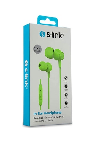 S-Link SL-KU160 Mikrofonlu Kulak İçi Kulaklık