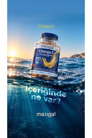 Maxigal Omega-3 Balık Yağı 200 Kapsül