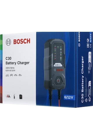 Bosch Akü Sarj Cihazı Küçük C30  (6/12V-12-230ah)