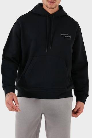 Emporio Armani Erkek Sweat 6d1m93 1jtaz 0038 Siyah Siyah