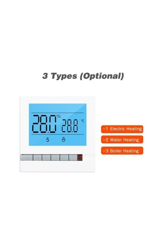 Flybuy Novahub Akıllı Su/gaz Kazanı Termostatı: Programlanabilir Lcd Sıcaklık Kontrolü