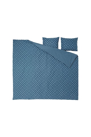Ikea Angsnejlıka Çift Kişilik Nevresim Takımı 220 X 240 Cm Gök Mavisi - Mavi Gök Mavi