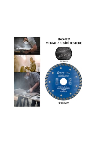115mm Mermer Kesici Diamond Saw Blade Ø115x1.8x22.23 Mm