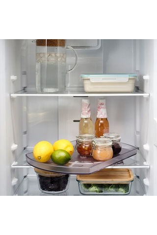 Ikea Snurrad Buzdolabı İçin Dönen Tabla, Şeffaf