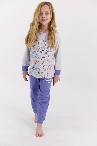 Frozen Lisanslı Elsa Karmelanj Kız Çocuk Pijama Takımı 5274-27950 Kar Melanj