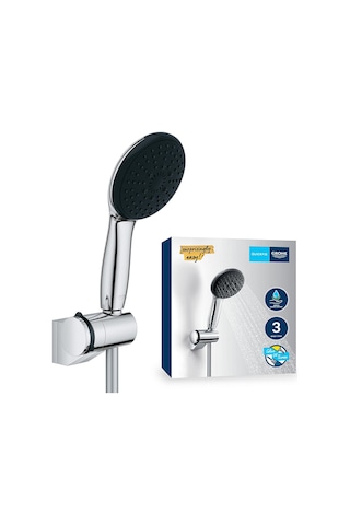 Grohe Vitalio Start 110 3f Mafsalli Set Krom, Siyah
