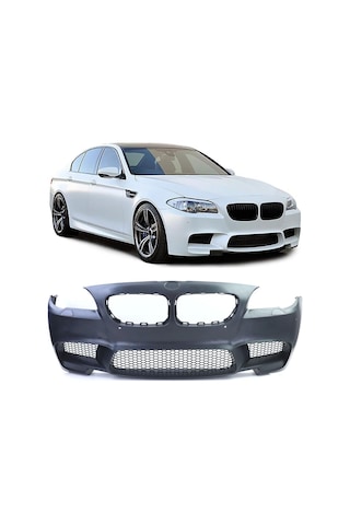 Bmw 5 Serisi F10 M5 Ön Tampon Komple Set 2009-2017 Arası Uyumlu Bmw 5 Serisi F10 M5 Ön Tampon Komple Set 2009-2017 Arası Uyumlu