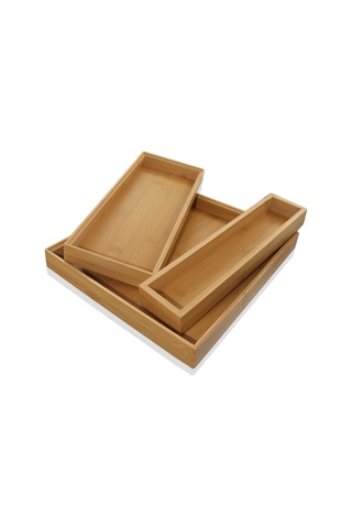 The Mia Natura Bambu Organizer Kutu 30x26x4 Cm