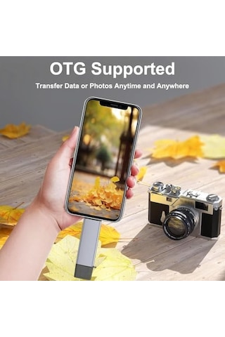 Ads-28 6ın1 Otg Card Reader- Lightning Apple, Iphone& Ipad İçin, Usb 3.0 To Type C Sd/tf Kart Okuyucu