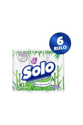 Bambu Kağıt Havlu 6&apos Lı