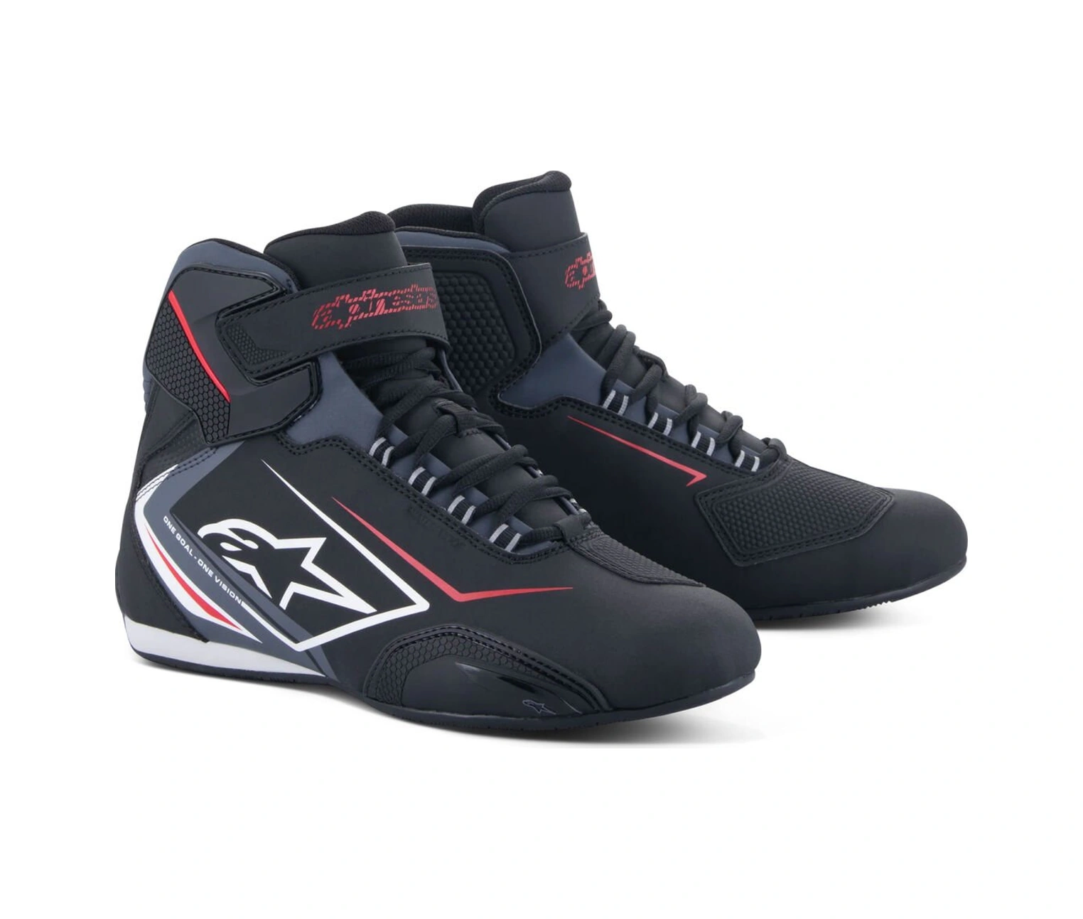 Alpinestars Sektor Wp Korumalı Motosiklet Botu Siyah Beyaz Gri